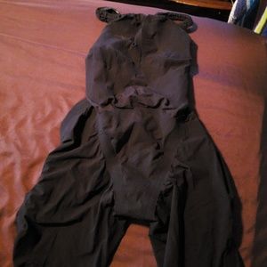 Championship  swim meet knee skin